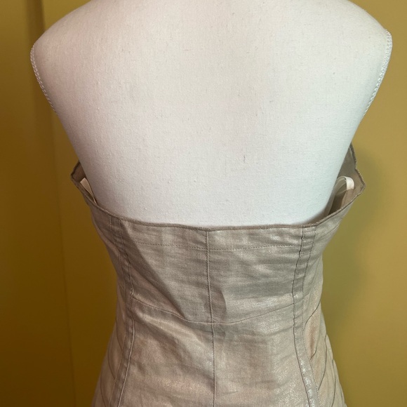Vintage Mexx Linen Halter Dress - Picture 5 of 6